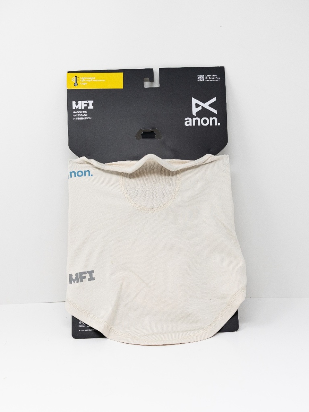 NEW Anon MFI Mesh Face Mask Magnetic Outdoor Ski Sports White
